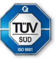 TUV SUD ISO 9001 certified
